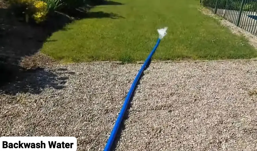 Backwash hose Water