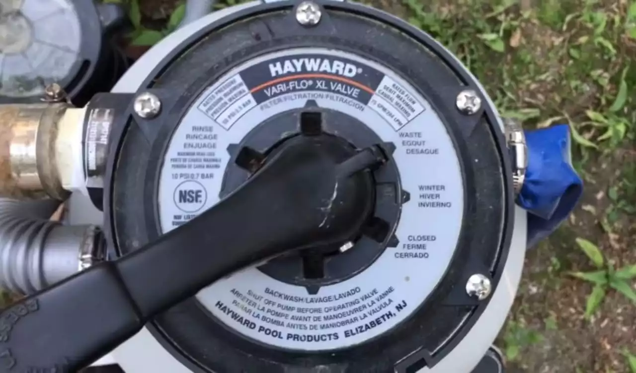 Hayward pool filter valve settings