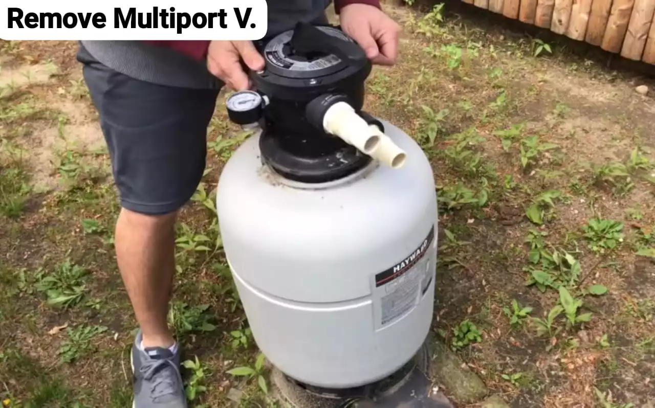 How to Change Sand open tank