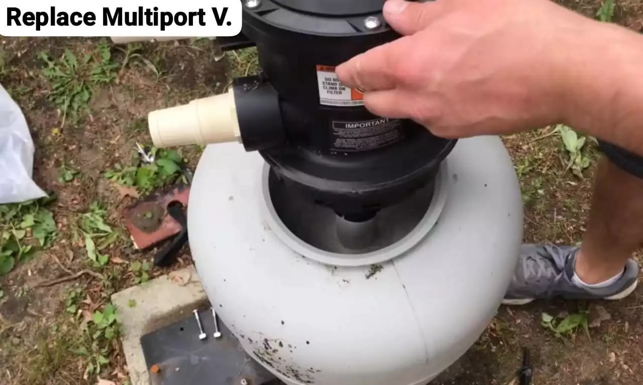 How to Change Sand replace valve